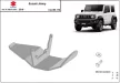 Suzuki Jimny 2018-2025 SCUT Sttel Rear differential skid plate
