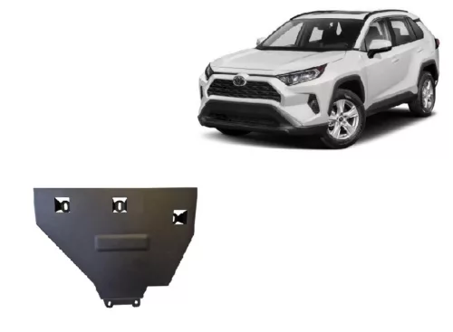 Toyota RAV4 Hybrid 2018-2025 SCUT Steel Differential skid plate