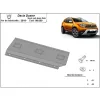 Dacia Duster 2018-2024 SCUT Steel bumper skid plate