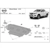   Nissan Navara NP300 2015 2015-2021 SCUT Steel Cooler skid plate