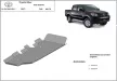 Toyota Hilux 2004-2015 SCUT Steel Fuel tank skid