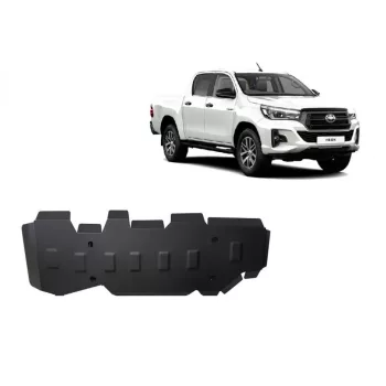 Toyota Hilux Invincible 2021-2025 SCUT Steel Fuel tank skid