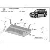 Suzuki Grand Vitara 1999-2005 SCUT Steel Fuel tank skid