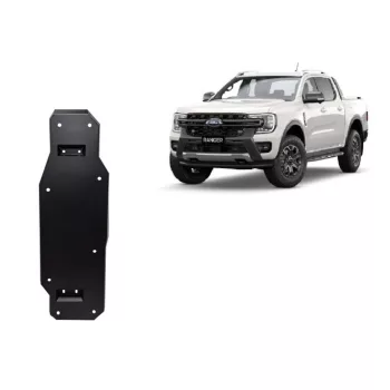   Ford Ranger (MB3G9A147CF; 2643728) 2023-2025 SCUT Steel Fuel tank skid