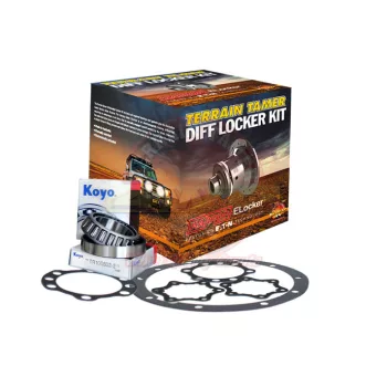   Terrain Tamer Elektromos differenciálmű és csapágy készlet 31 bordás tengelyhez gyári difizárashoz Ford Maverick DA 1988-> Nissan Patrol Y60|61 Terrano R20