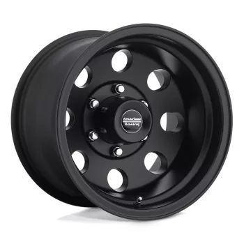   Alloy Wheel 15x8 ET-19 5x127 AR172 Baja Satin Black American Racing