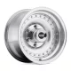 Alloy Wheel 14x7 ET0 5x114.3 AR61 Outlaw I Machined W/ Clear Coat American Racing