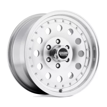   Alloy Wheel 16x10 ET-25 8x165.1 AR62 Outlaw II Machined W/ Clear Coat American Racing
