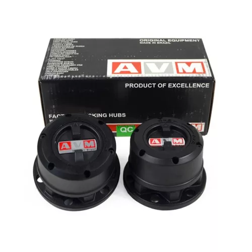 AVM free-wheel hubs BLACK Hyundai Galloper, Mitsubishi Pajero, Mitsubishi L200 1991-
