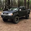 Bullseye light bridge roof bracket - NISSAN NAVARA D22
