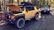 Bullseye light bridge roof bracket - TOYOTA FJ CRUISER