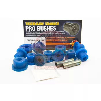   Terrain Tamer PRO szilentkészlet első hátsó Suzuki Samurai 1981-1996