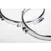   Bearlight stainless headlight rims for 7" Land Rover Defender main lights