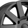   Alloy Wheel 16x7.5 ET45 6x130 Matte Black Journey Black Rhino