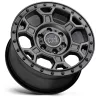   Alloy Wheel 16x8 ET45 6x130 Matte Gunmetal W/ Black Bolts Midhill Black Rhino