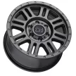 Alloy Wheel 16x8 ET45 6x130 Matte Gunmetal Yellowstone Black Rhino