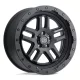 Alloy Wheel 17x8 ET38 6x130 Textured Matte Black Barstow Black Rhino