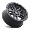   Alloy Wheel 17x8 ET38 6x130 Textured Matte Black Barstow Black Rhino
