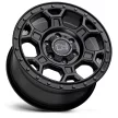 Alloy Wheel 17x8 ET38 6x130 Matte Black W/ Gunmetal Bolts Midhill Black Rhino