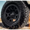 Alloy Wheel 17x8 ET52 6x130 Matte Black Overland Black Rhino