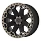 Alloy Wheel 17x8 ET30 5x127 Matte Black/Machined Dark Warlord Black Rhino