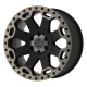 Alloy Wheel 17x8 ET35 5x114.3 Matte Black/Machined Dark Warlord Black Rhino