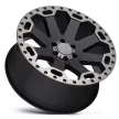 Alloy Wheel 17x8 ET35 5x120 Matte Black W/ Machined Dark Tint Warlord Black Rhino