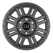 Alloy Wheel 17x8 ET45 6x130 Matte Gunmetal Yellowstone Black Rhino