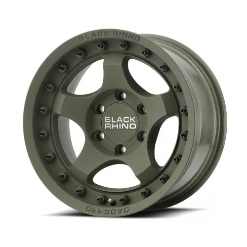 Alloy Wheel 17x8.5 ET-10 5x127 Olive Drab Green Bantam Black Rhino
