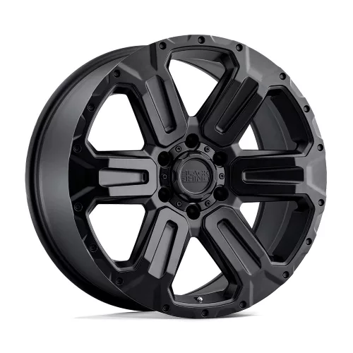 Alloy Wheel 17x8.5 ET35 5x127 Matte Black Wanaka Black Rhino