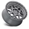   Alloy Wheel 17x9 ET0 5x127 Battleship Gray W/ Black Ring Kelso Black Rhino