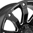 Alloy Wheel 17x9 ET-12 5x127 Gloss Black Milled Selkirk Black Rhino
