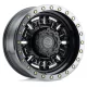 Alloy Wheel 17x9.5 ET-18 5x127 Gloss GUN Black W/ Machined Dark Tint Abrams Black Rhino