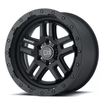   Alloy Wheel 18x8 ET30 5x127 Textured Matte Black Barstow Black Rhino
