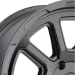 Alloy Wheel 18x8 ET10 5x114.3 Matte Black Chase Black Rhino