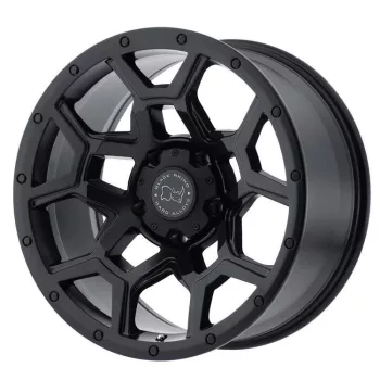   Alloy Wheel 18x8 ET35 5x114.3 Matte Black Overland Black Rhino