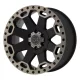 Alloy Wheel 18x8 ET35 5x110 Matte Black/Machined Dark Warlord Black Rhino