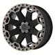 Alloy Wheel 18x8 ET35 5x120 Matte Black/Machine Dark Warlord Black Rhino