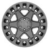 Alloy Wheel 18x8 ET52 6x130 Matte Gunmetal York Black Rhino