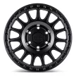 Alloy Wheel 18x8.5 ET0 6x139,7 Semi Gloss Black W/ Machined Dark Tint Ring Sandstorm Black Rhino