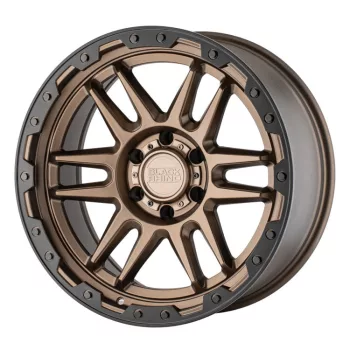   Alloy Wheel 18x9 ET-18 5x127 Matte Bronze/Black Lip Edge Apache Black Rhino