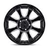   Alloy Wheel 18x9 ET12 6x139,7 Gloss Black W/ Milled Spokes Sierra Black Rhino