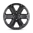 Alloy Wheel 18x9 ET12 6x139,7 Matte Gunmetal W/ Brushed Face & Gunmetal Tint Wanaka Black Rhino