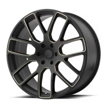   Alloy Wheel 20x9 ET0 6x139,7 Matte Black/Dark Tint Milled Kunene Black Rhino