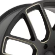 Alloy Wheel 20x9 ET0 6x139,7 Matte Black/Dark Tint Milled Kunene Black Rhino