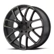 Alloy Wheel 20x9 ET25 5x150 Matte Black/Dark Tint Milled Kunene Black Rhino
