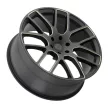 Alloy Wheel 20x9 ET25 5x150 Matte Black/Dark Tint Milled Kunene Black Rhino
