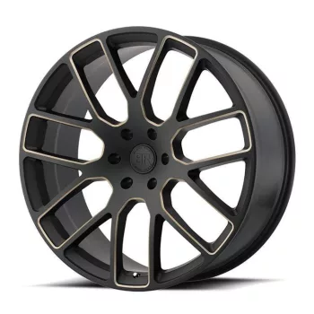   Alloy Wheel 20x9 ET30 6x135 Matte Black/Dark Tint Milled Kunene Black Rhino