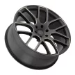 Alloy Wheel 20x9 ET30 6x135 Matte Black/Dark Tint Milled Kunene Black Rhino