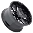 Alloy Wheel 20x9 ET12 6x139,7 Gloss Black Milled Sierra Black Rhino